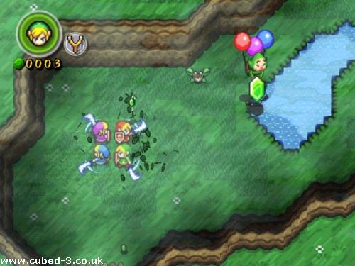 Screenshot for The Legend of Zelda: Four Swords Adventures on GameCube