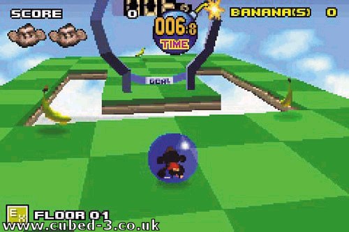 Screenshot for Super Monkey Ball Jr. on Game Boy Advance