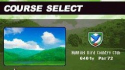 Screenshot for Nintendo Touch Golf: Birdie Challenge - click to enlarge