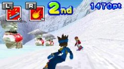 Screenshot for Snowboard Kids DS - click to enlarge