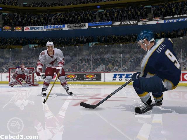 Screenshot for NHL 06 on GameCube