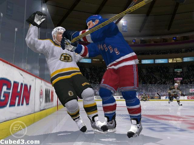 Screenshot for NHL 06 on GameCube