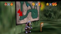 Screenshot for Super Mario 64 - click to enlarge