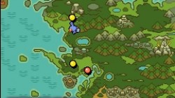 Screenshot for Pokémon Mystery Dungeon: Red Rescue Team - click to enlarge