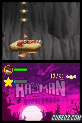 Screenshot for Rayman Raving Rabbids on Nintendo DS