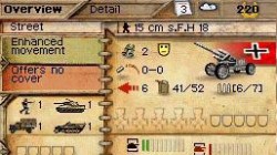 Screenshot for Panzer Tactics DS - click to enlarge