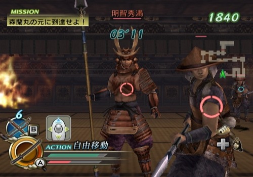 Screenshot for Samurai Warriors Katana on Wii