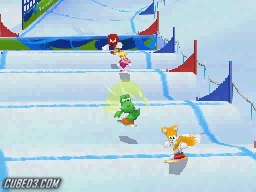 Screenshot for Mario & Sonic at the Winter Olympic Games on Nintendo DS