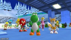 Screenshot for Mario & Sonic at the Olympic Winter Games - click to enlarge