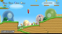 Screenshot for New Super Mario Bros. Wii (Hands-On) - click to enlarge