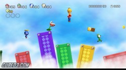 Screenshot for New Super Mario Bros. Wii - click to enlarge