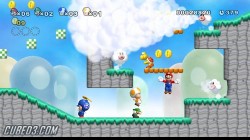 Screenshot for New Super Mario Bros. Wii - click to enlarge