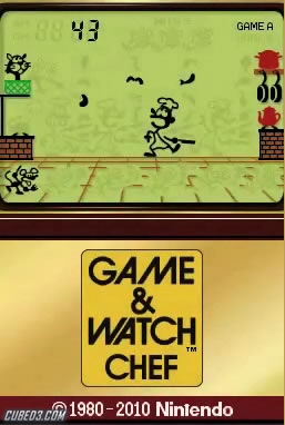 Screenshot for Game & Watch: Chef on Nintendo DS