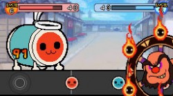 Screenshot for Taiko no Tatsujin DS: Dororon! Youkai Daikessen!! - click to enlarge
