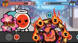 Screenshot for Taiko no Tatsujin DS: Dororon! Youkai Daikessen!! - click to enlarge