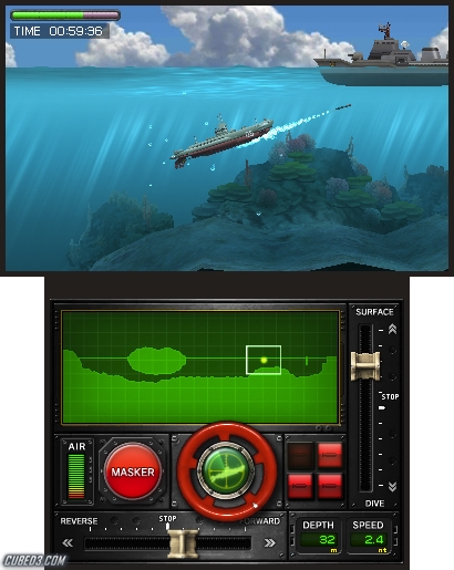 Image for E310 Media | 3DS Submerges With Steel Diver