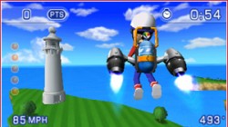 Screenshot for Pilotwings Resort (Hands-On) - click to enlarge