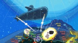 Screenshot for Worms: Battle Islands (Hands-On) - click to enlarge
