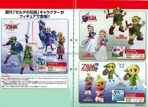 Image for Zelda: Skyward Sword, Ocarina of Time Figures Incoming