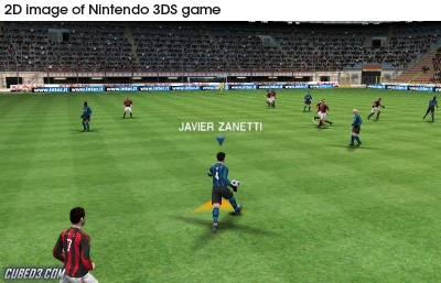 Screenshot for Pro Evolution Soccer 2011 3D on Nintendo 3DS