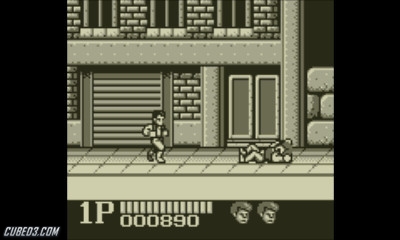 Screenshot for Double Dragon on Game Boy