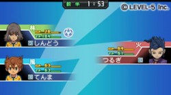 Screenshot for Inazuma Eleven Go: Light / Shadow - click to enlarge