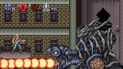 Screenshot for Super Probotector: Alien Rebels (Contra III: The Alien Wars) - click to enlarge