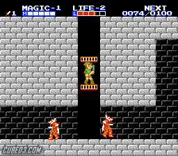 Screenshot for Zelda II: The Adventure of Link on NES
