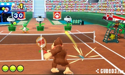 Screenshot for Mario Tennis Open on Nintendo 3DS