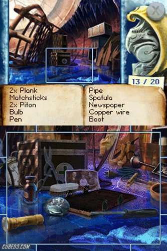 Screenshot for Jewel Link Mysteries: Mountains of Madness on Nintendo DS