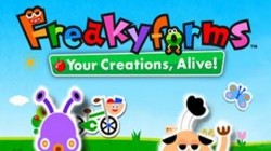 Screenshot for Freakyforms Deluxe: Your Creations, Alive! - click to enlarge
