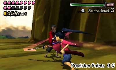 Screenshot for Hana Samurai: Art of the Sword on Nintendo 3DS