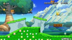 Screenshot for New Super Mario Bros. U (Hands-On) - click to enlarge