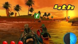 Screenshot for Aqua Moto Racing 3D (Hands-On) - click to enlarge