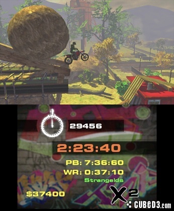 Screenshot for Urban Trial Freestyle on Nintendo 3DS