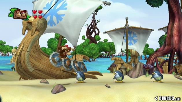 Screenshot for Donkey Kong Country: Tropical Freeze on Wii U