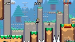 Screenshot for Mutant Mudds Deluxe - click to enlarge