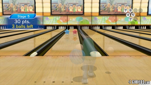 Screenshot for Wii Sports Club - Bowling on Wii U