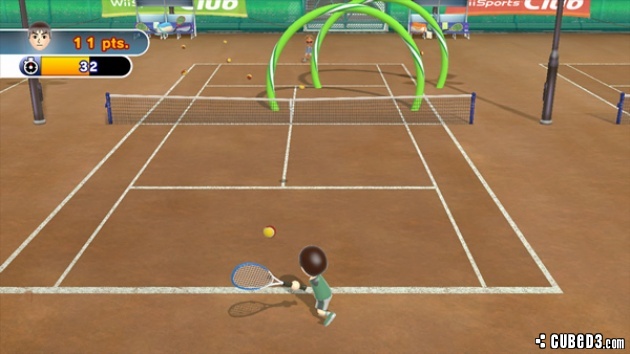 Screenshot for Wii Sports Club - Tennis on Wii U