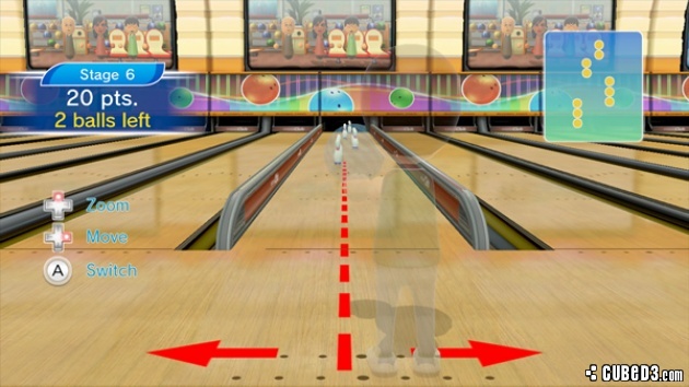 Screenshot for Wii Sports Club - Bowling on Wii U