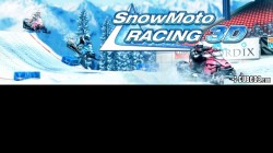 Screenshot for Snow Moto Racing 3D (Hands-On) - click to enlarge