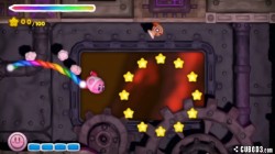 Screenshot for Kirby and the Rainbow Paintbrush - click to enlarge