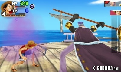 Screenshot for One Piece: Romance Dawn on Nintendo 3DS