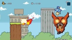 Screenshot for Regular Show: Mordecai and Rigby in 8-Bit Land - click to enlarge