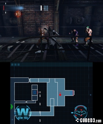 Screenshot for Batman: Arkham Origins Blackgate on Nintendo 3DS