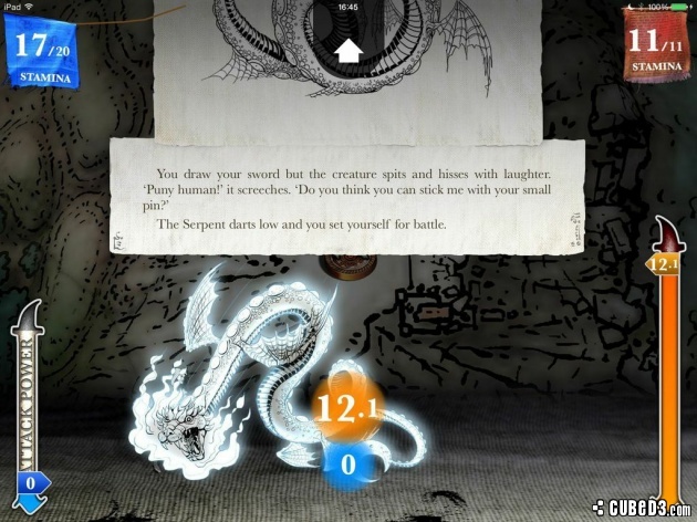 Screenshot for Sorcery! 3 on Android