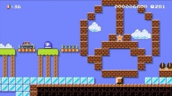 Screenshot for Mario Maker (Hands-On) - click to enlarge