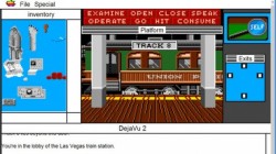 Screenshot for Déjà Vu II: MacVenture Series - click to enlarge