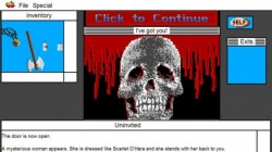 Screenshot for Uninvited: MacVenture Series - click to enlarge