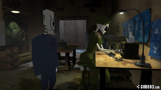 Screenshot for Grim Fandango Remastered on PlayStation 4